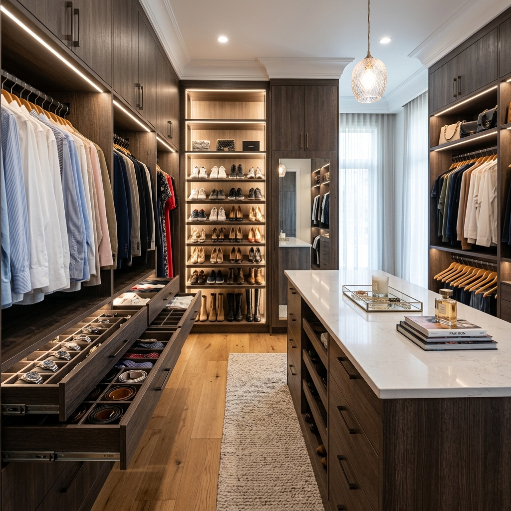 Clósets walk-in en Acapulco: medidas mínimas y diseño