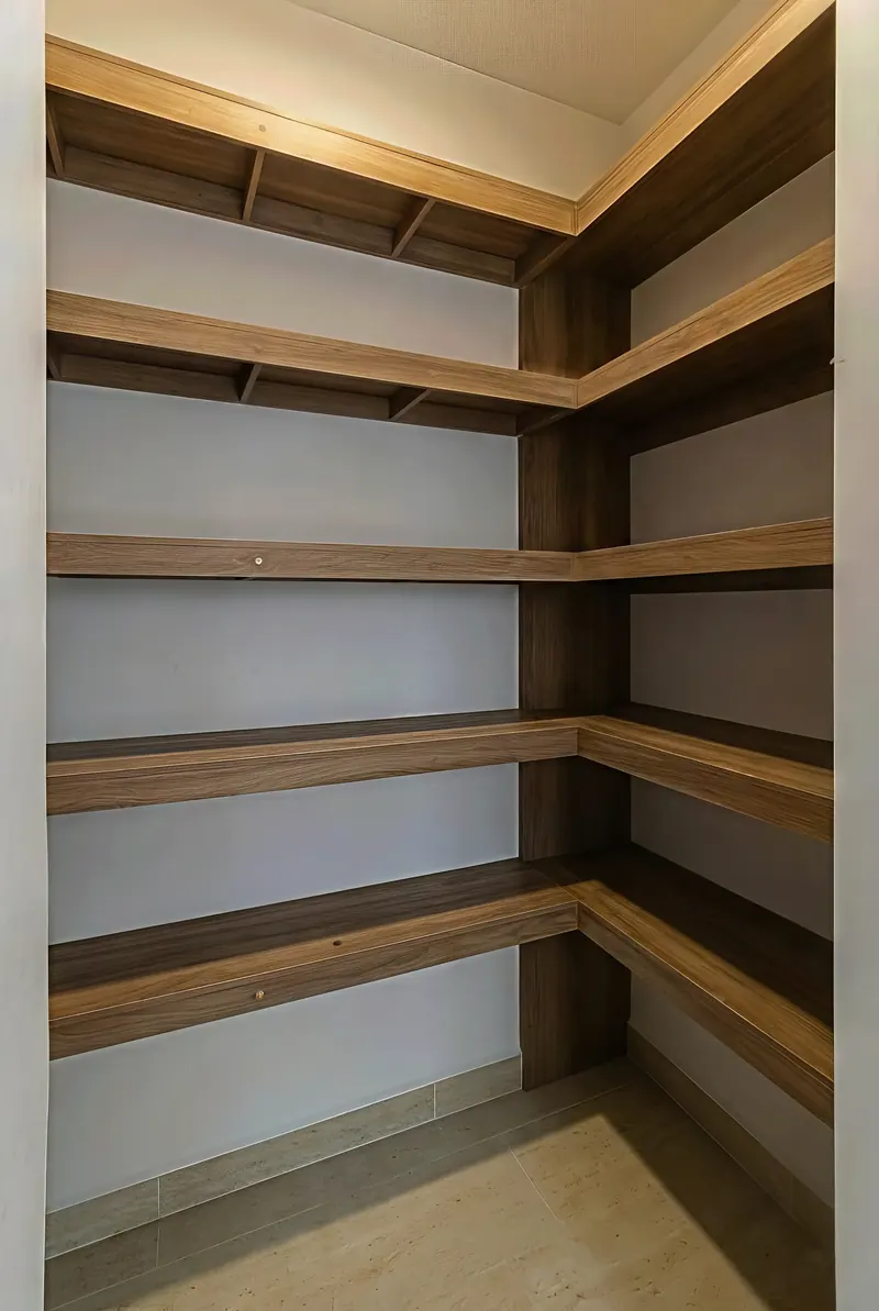 Alacena en madera, trabajo previo