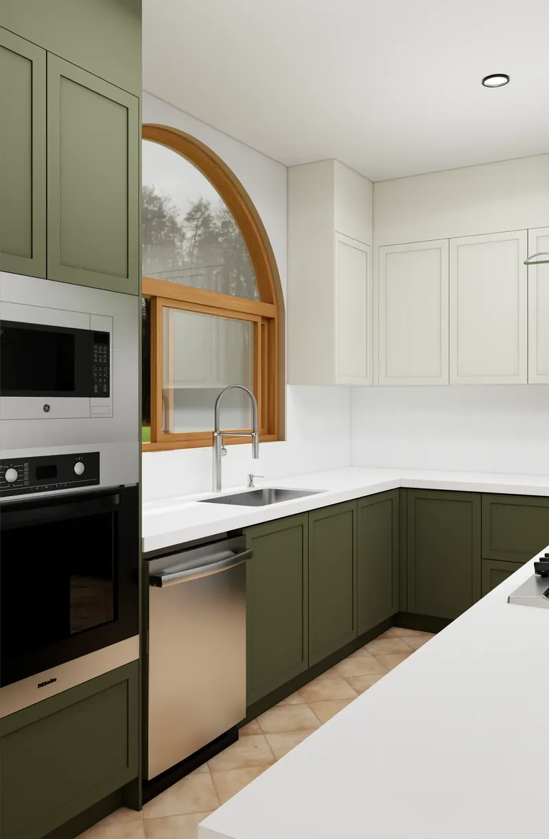 Render 3D de cocinas antes de fabricarse
